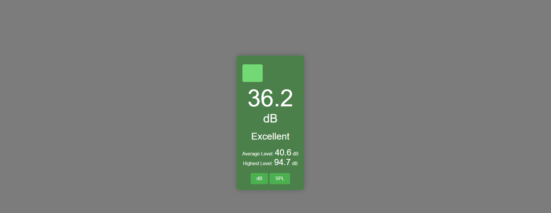 dB Meter
